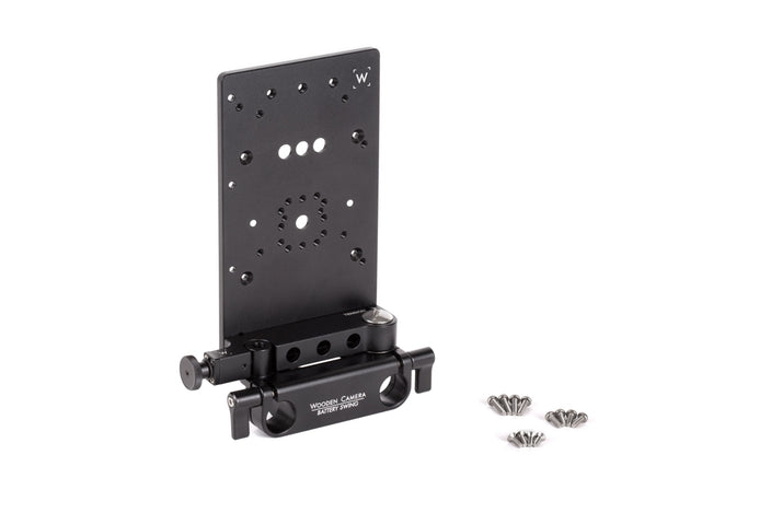 Wooden Camera Battery Swing, V-Mount or Gold Mount