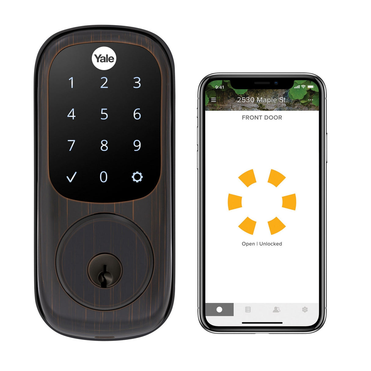 Yale Assure Lock Touchscreen Smart Lock with Wi-Fi and Bluetooth - Oil Rubbed Bronze