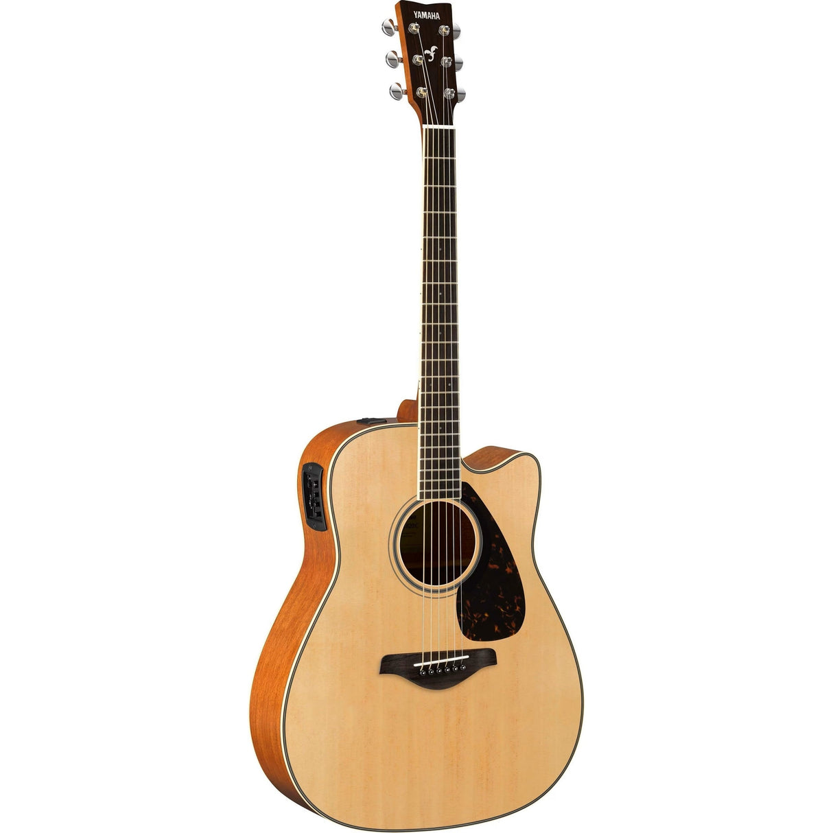 Yamaha FGX820C Traditional Western Body Solid Spruce Top Acoustic/Electric Guitar, Natural