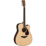 Yamaha FGX830C Traditional Western Body Solid Spruce Top Acoustic/Electric Guitar