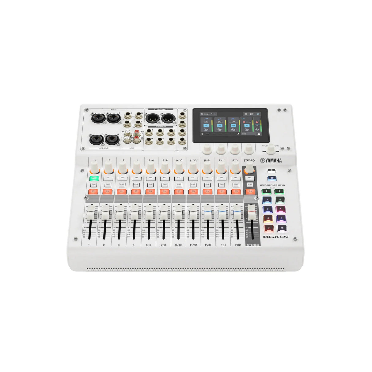 Yamaha MGX12V 18-Channel Digital Mixing Console with Video Interface