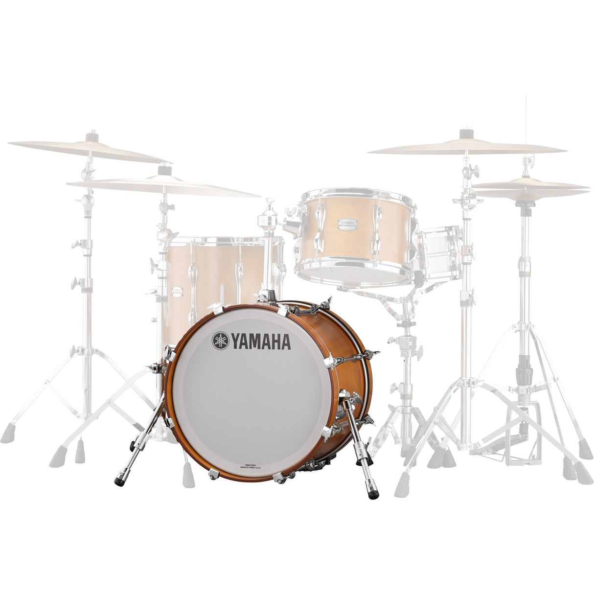 Yamaha Recording Custom Series Acoustic Bass Drum - 18 x 14 inches / Surf Green