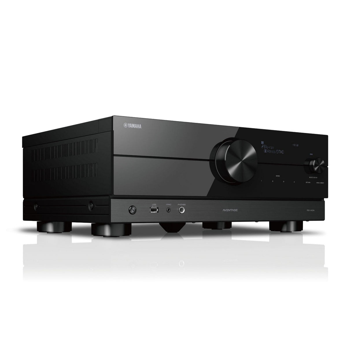 Yamaha RX-A2A 7.2-Channel AVENTAGE 8K HDMI AV Receiver with MusicCast
