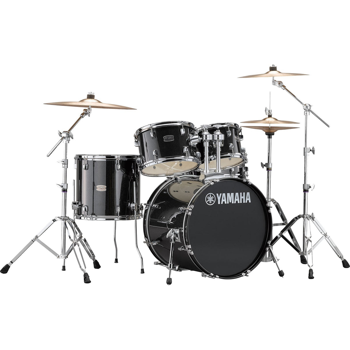 Yamaha Rydeen Series Acoustic 5-Piece Drum Kit - 5-piece set: 1x 20’’ Bass, 1x 10’’ & 12’’ Tom, 1x 14’’ Floor Tom, 1x