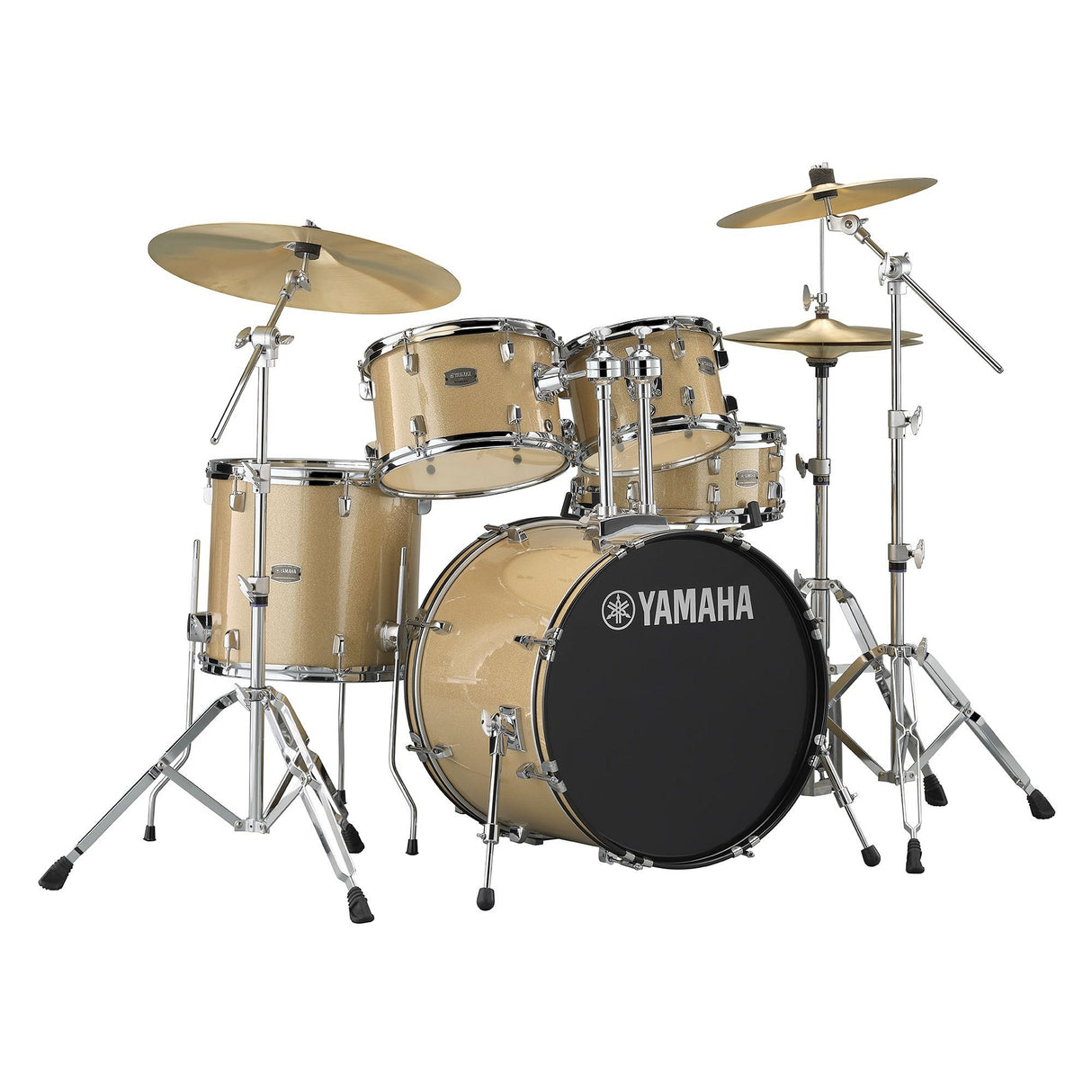 Yamaha Rydeen Series Acoustic 5-Piece Drum Kit - 5-piece set: 1x 20’’ Bass, 1x 10’’ & 12’’ Tom, 1x 14’’ Floor Tom, 1x