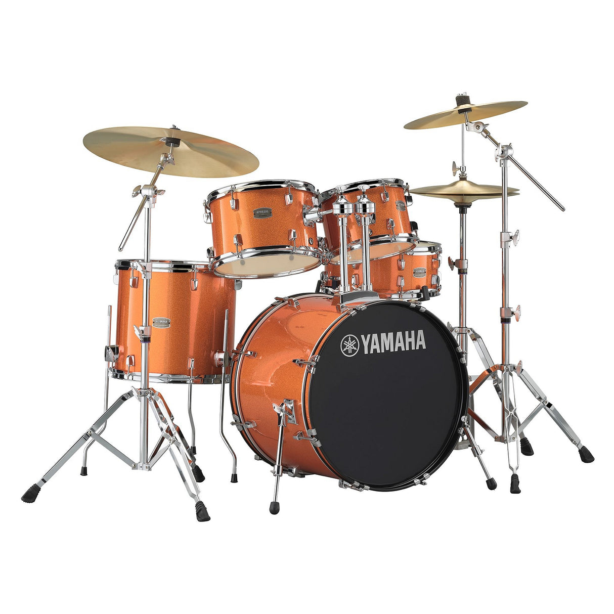 Yamaha Rydeen Series Acoustic 5-Piece Drum Kit - 5-piece set: 1x 20’’ Bass, 1x 10’’ & 12’’ Tom, 1x 14’’ Floor Tom, 1x