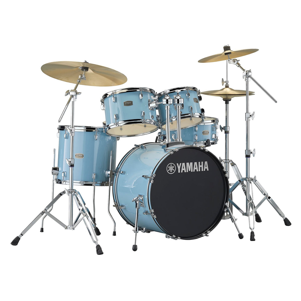 Yamaha Rydeen Series Acoustic 5-Piece Drum Kit - 5-piece set: 1x 20’’ Bass, 1x 10’’ & 12’’ Tom, 1x 14’’ Floor Tom, 1x