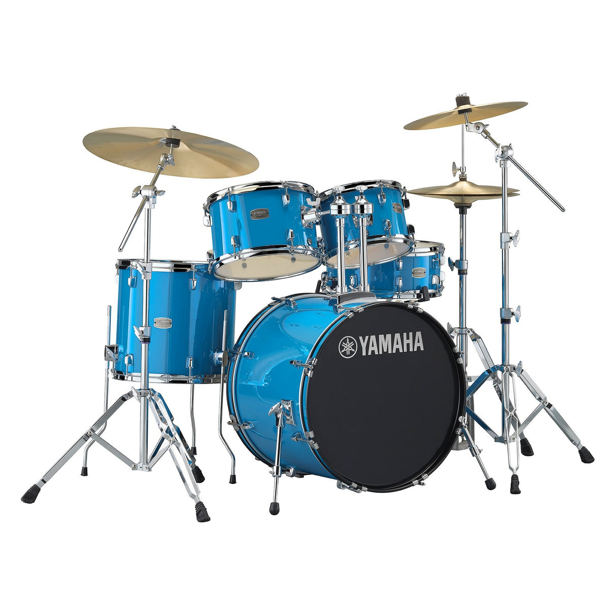 Yamaha Rydeen Series Acoustic 5-Piece Drum Kit - 5-piece set: 1x 20’’ Bass, 1x 10’’ & 12’’ Tom, 1x 14’’ Floor Tom, 1x