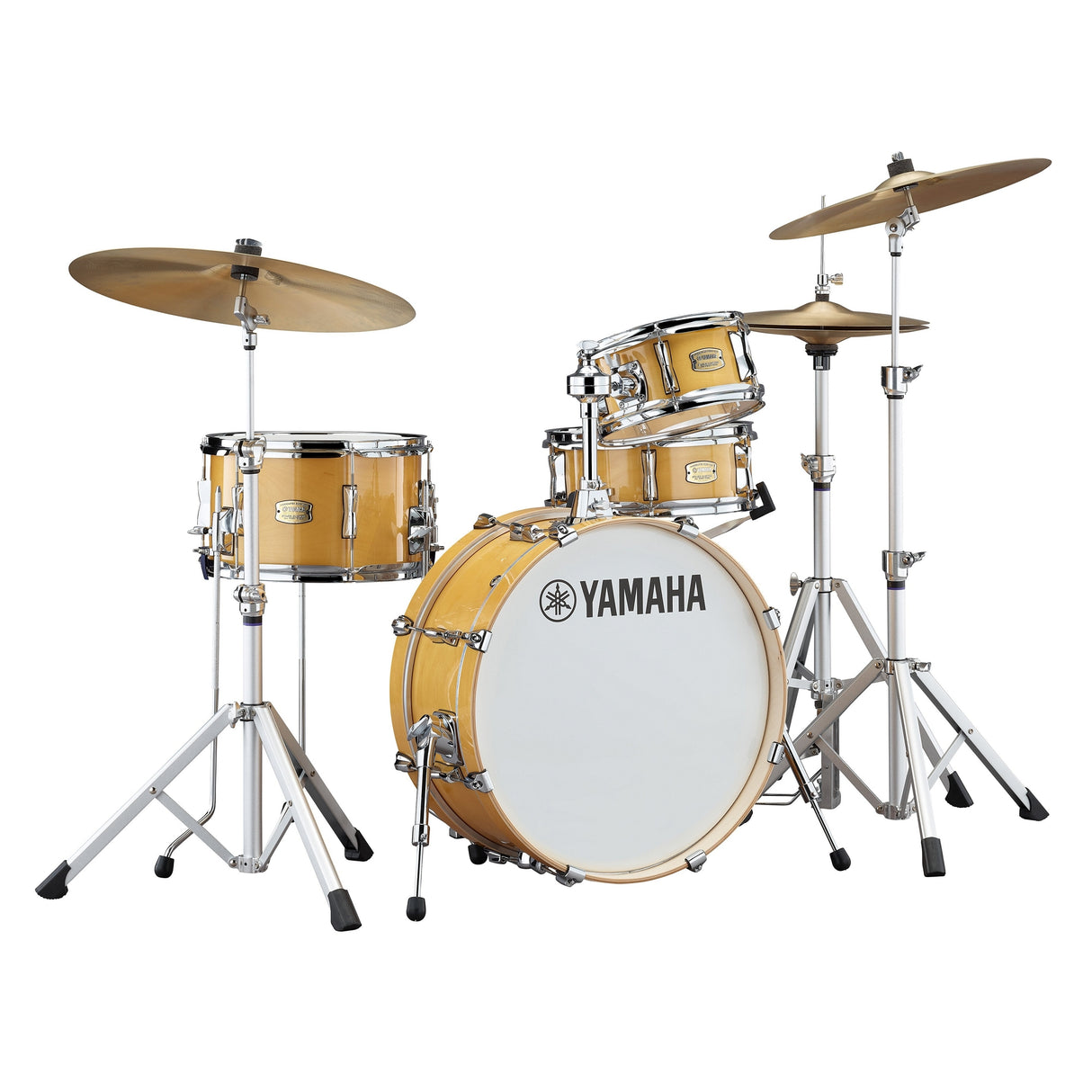 Yamaha Stage Custom Hip Birch Acoustic 4-Piece Drum Kit - Natural Wood