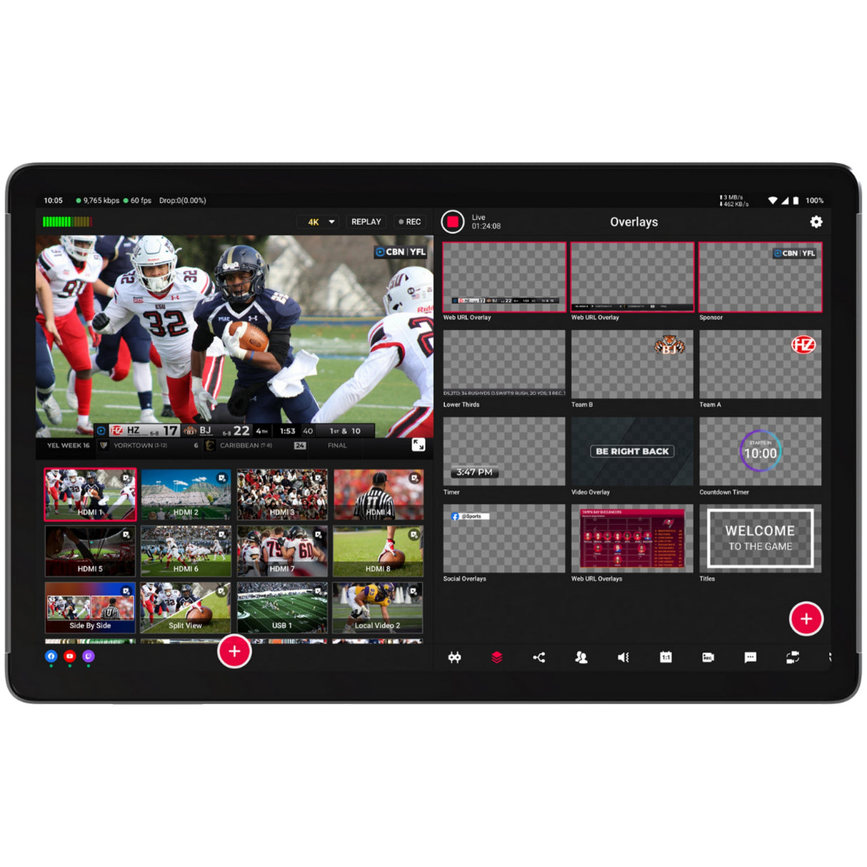 YOLOLIV YoloBox Extreme 4K Multi-Input Live Streaming Studio