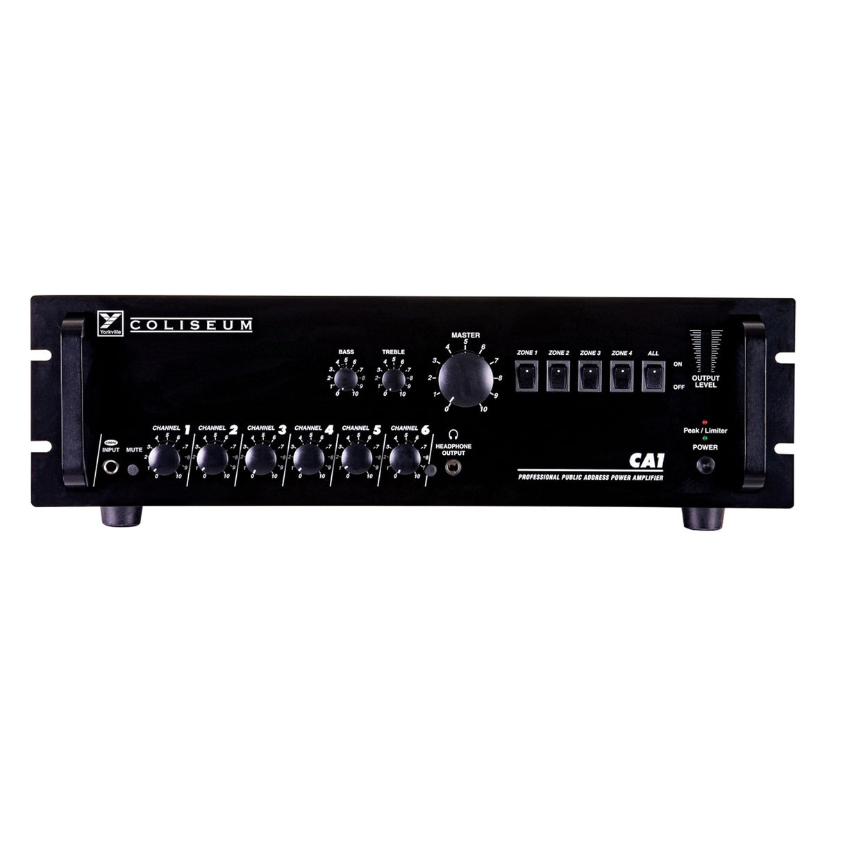 Yorkville CA1 6 Channel 70V Installation Amplifier (Used) - used