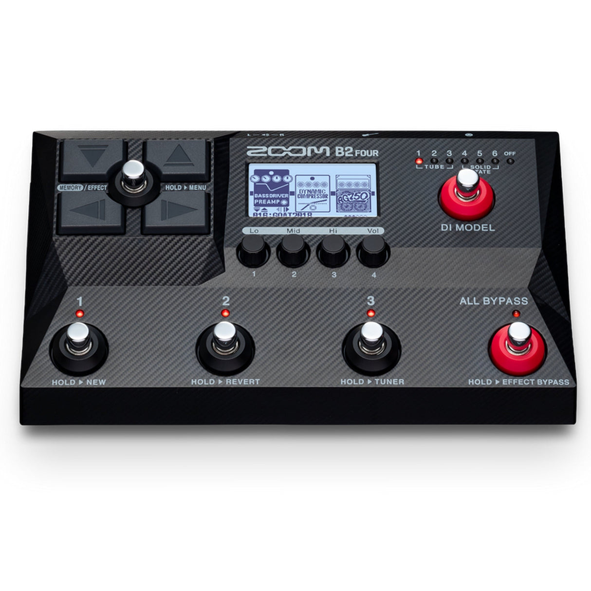 Zoom B2 FOUR Amp and Effects Emulator
