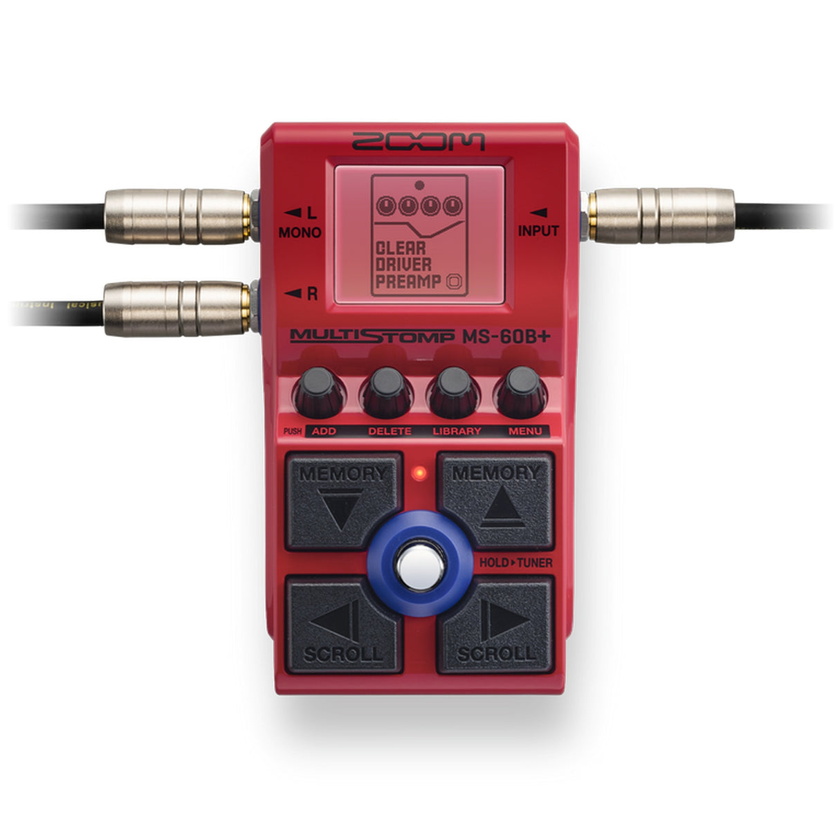 Zoom MS-60B+ MultiStomp Bass Effects Pedal