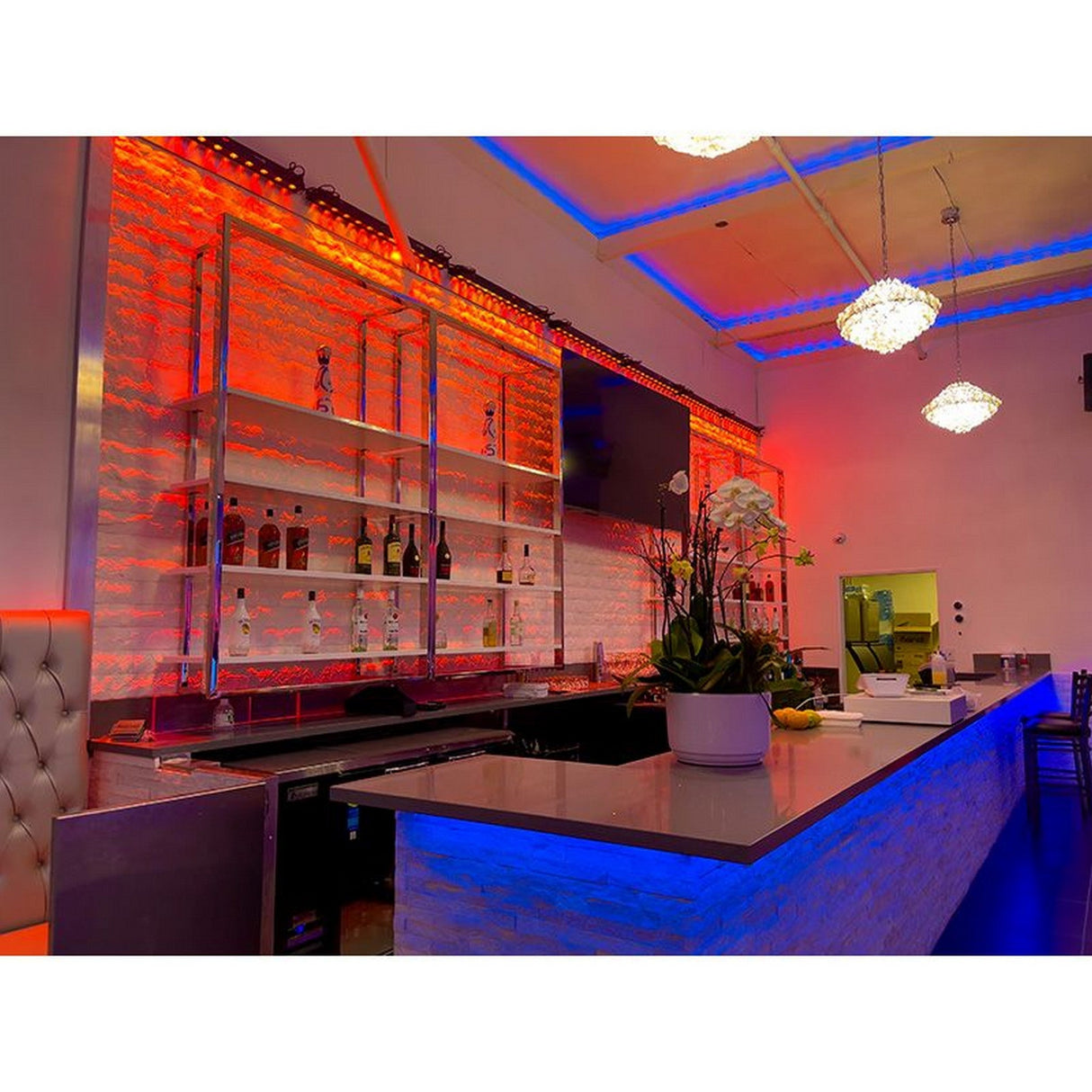 ADJ UBL12H 12x 20W RGBAL + UV HEX LED Linear Fixture