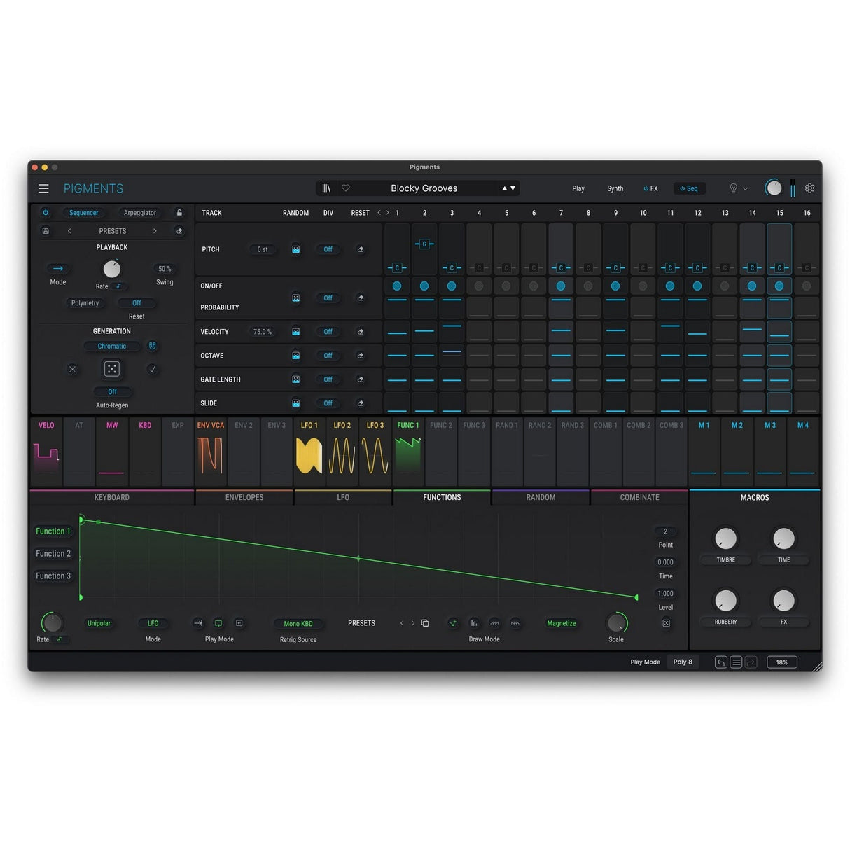 ARTURIA Pigments 6 Software Synthesizer