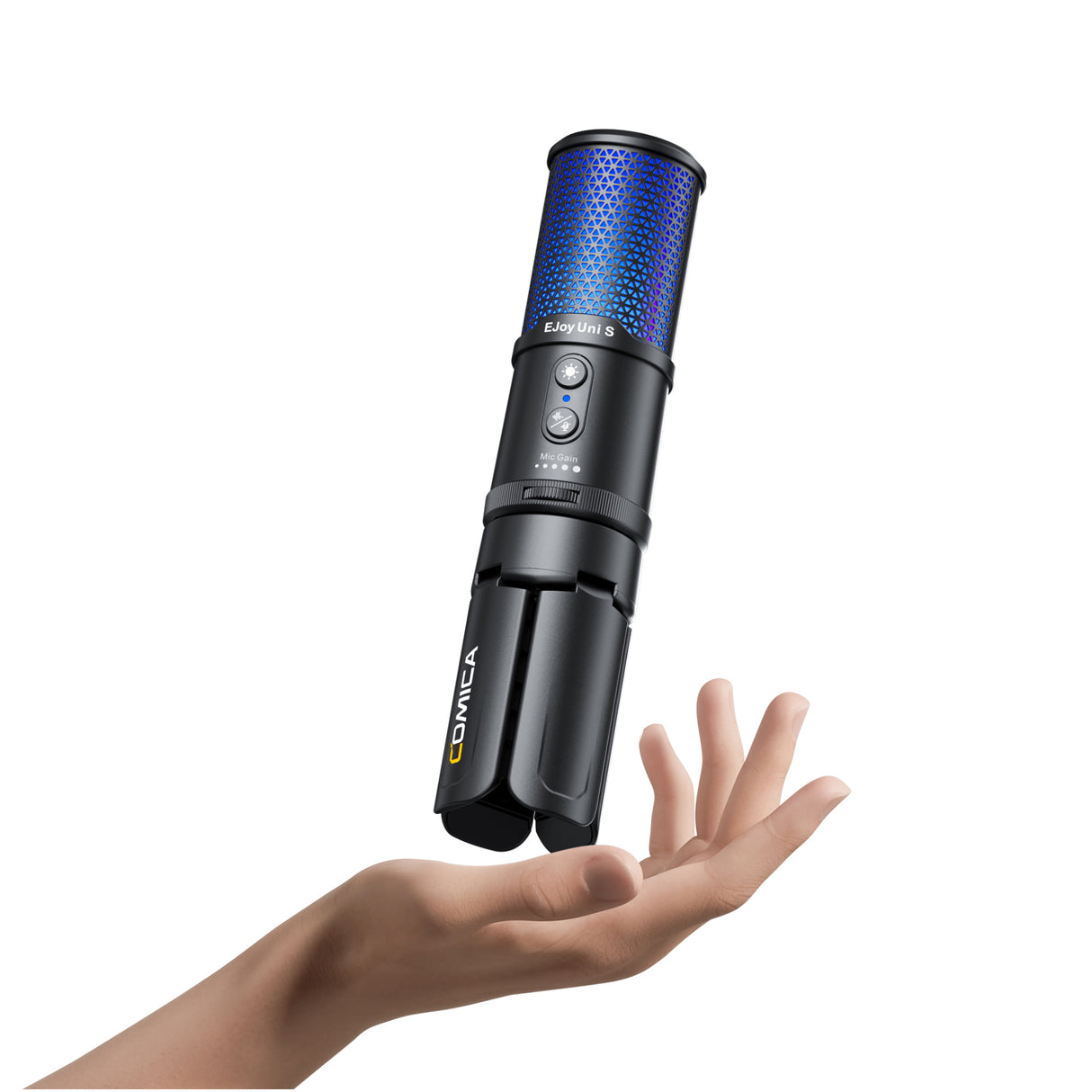 Comica EJoy Uni S RGB Cardioid Condenser USB Microphone