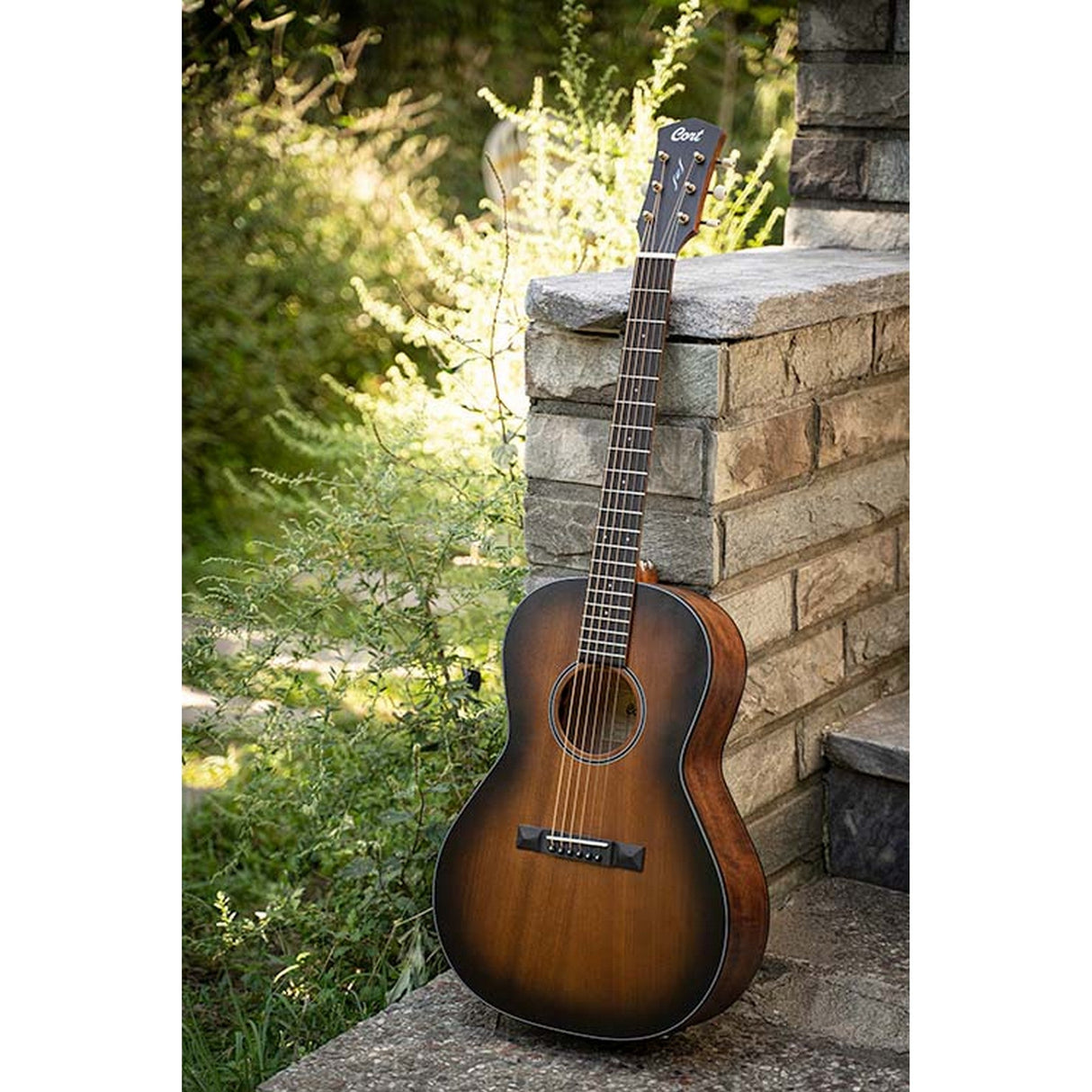 Cort CORE PE Acoustic-Electric Guitar Core Mahogany - guitar