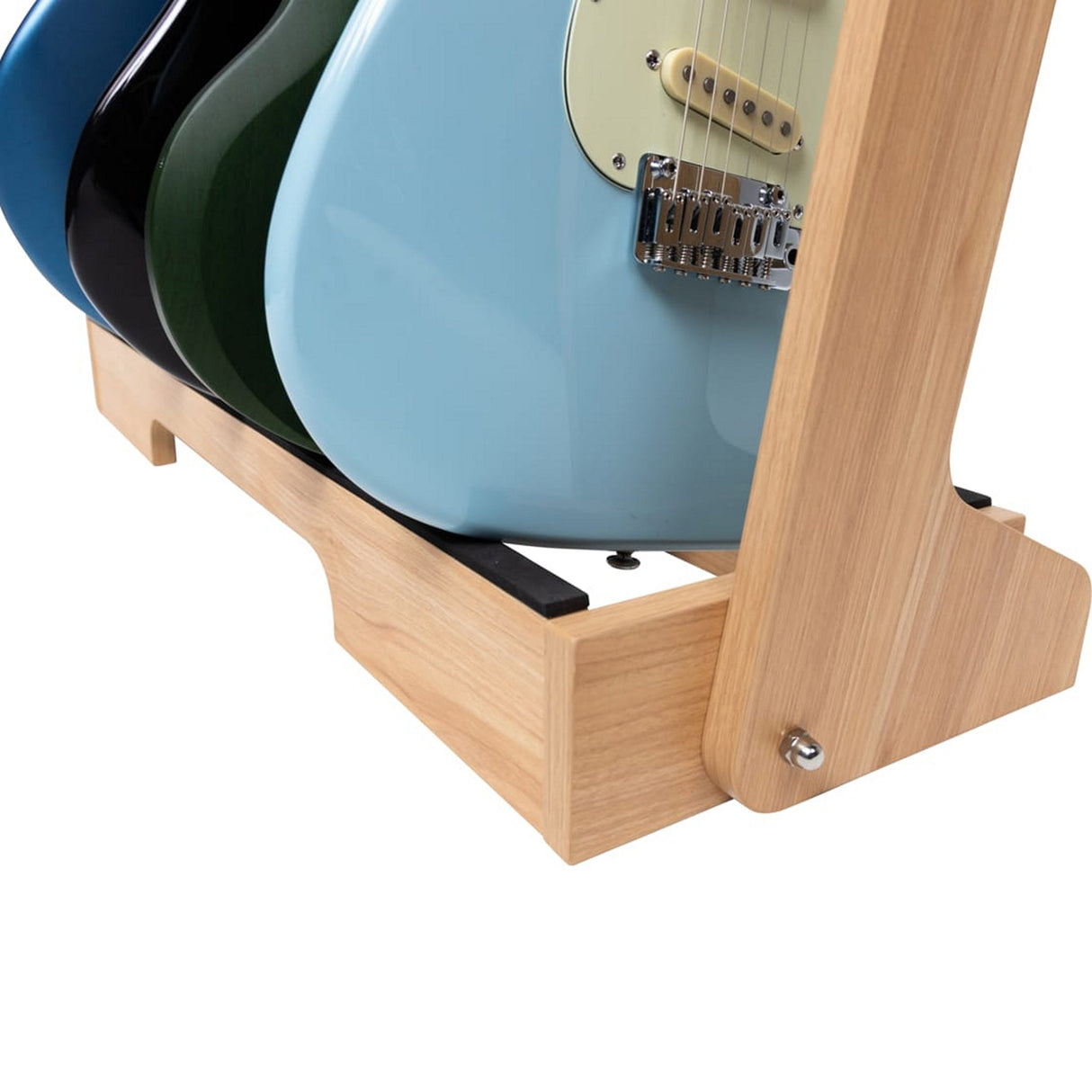 Gator GFW-GTR-WD6RK-MPL Frameworks Wooden Guitar Rack for 6 Guitars Maple - accessories