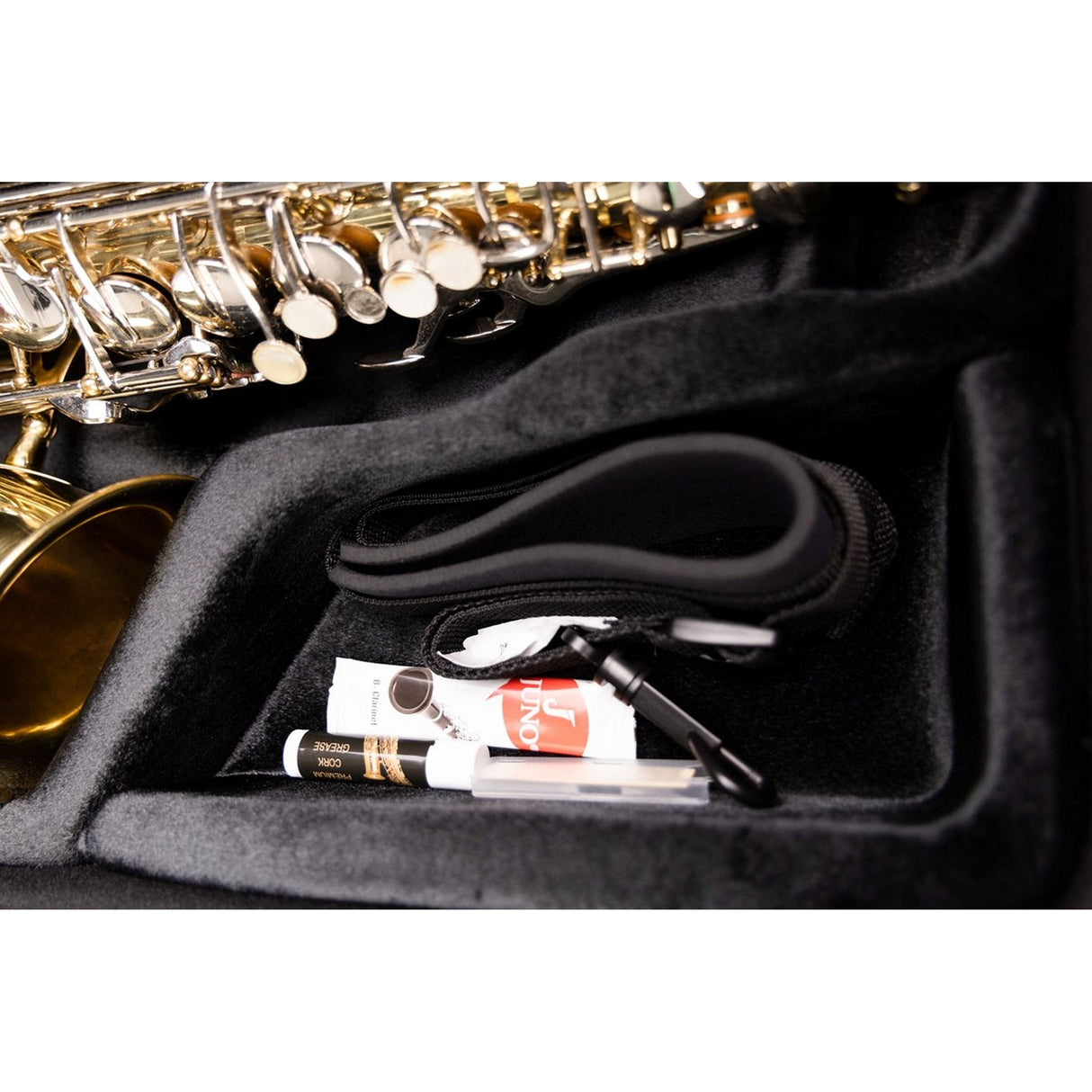 Gator GL-ALTOSAX-R23 Adagio Series Rectangular EPS Polyfoam Lightweight Case for Eb Alto Saxophone