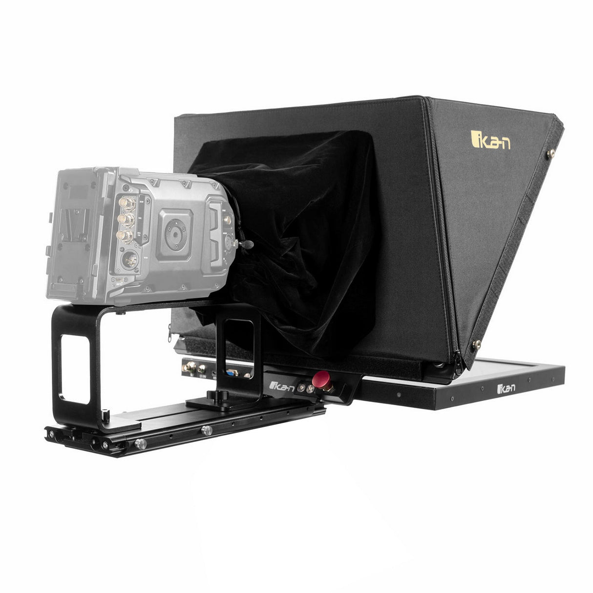 Ikan PT419W-TK-TRIPOD 19-Inch Widescreen Teleprompter, Tripod, Dolly Turnkey, and Travel Kit