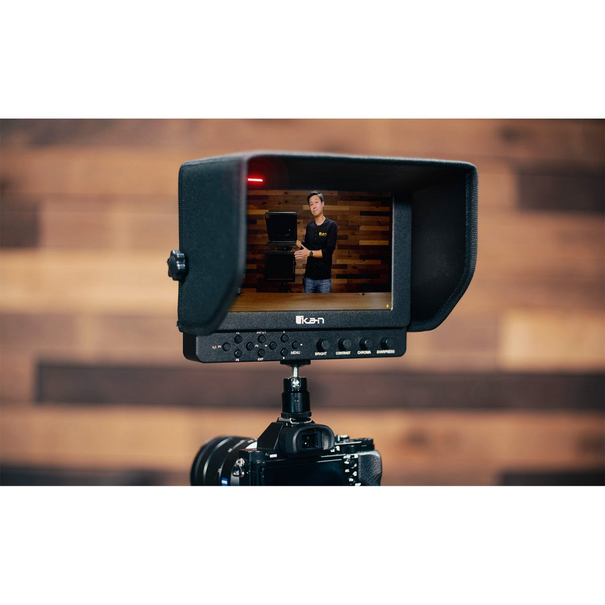 Ikan VXF7-HB 7-Inch High Bright 4K HDMI/3G-SDI On-Camera Tally Field Monitor