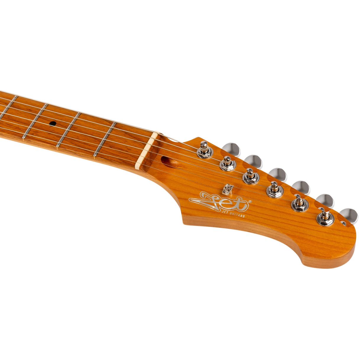 Jet Guitars JJ-300 P90 BK Electric Guitar, Black Finish