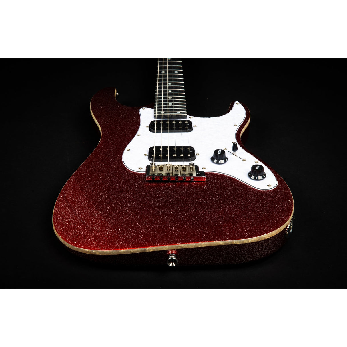 JET Guitars JS-500 Canadian Maple Basswood Electric Guitar with HH Alnico Pickup - guitar