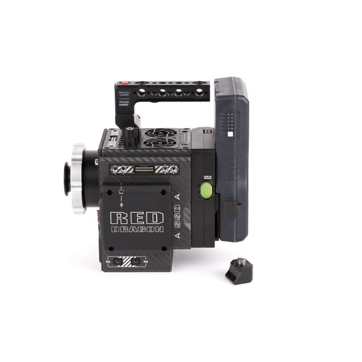 Wooden Camera Trigger Handle for RED DSMC2 Camera