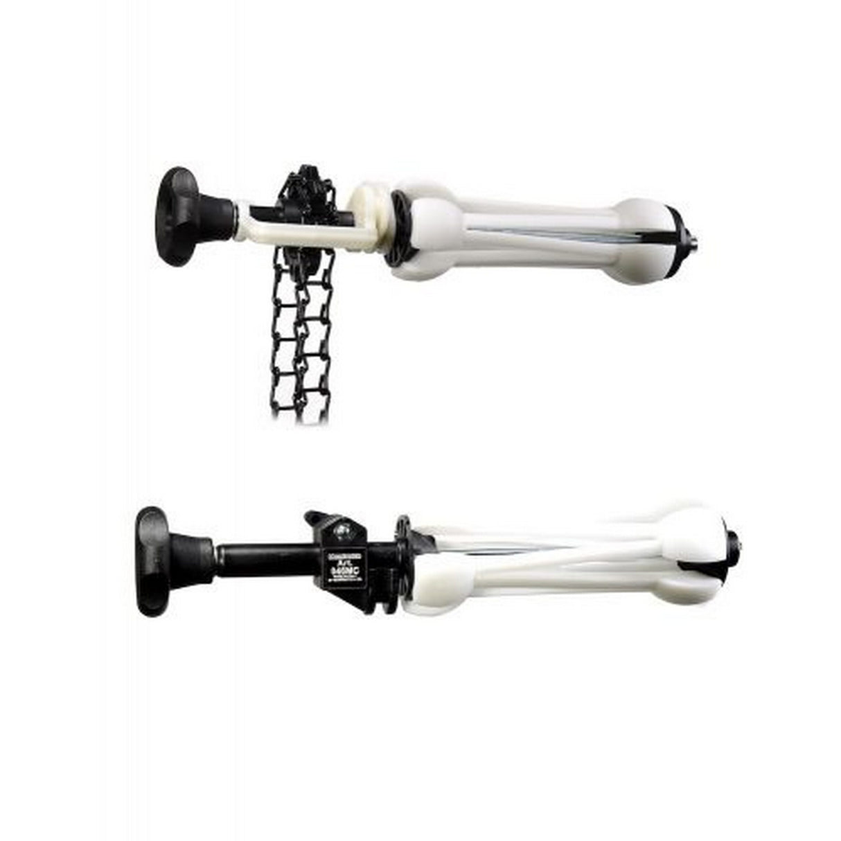 Manfrotto 046MCB Metal Chain Expan Set with Black Chain 22 Pound Capacity