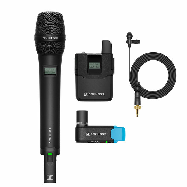 Sennheiser AVX ME2/835 Set-4 Wireless Microphone Handheld System for Cameras 1920-1930 MHz