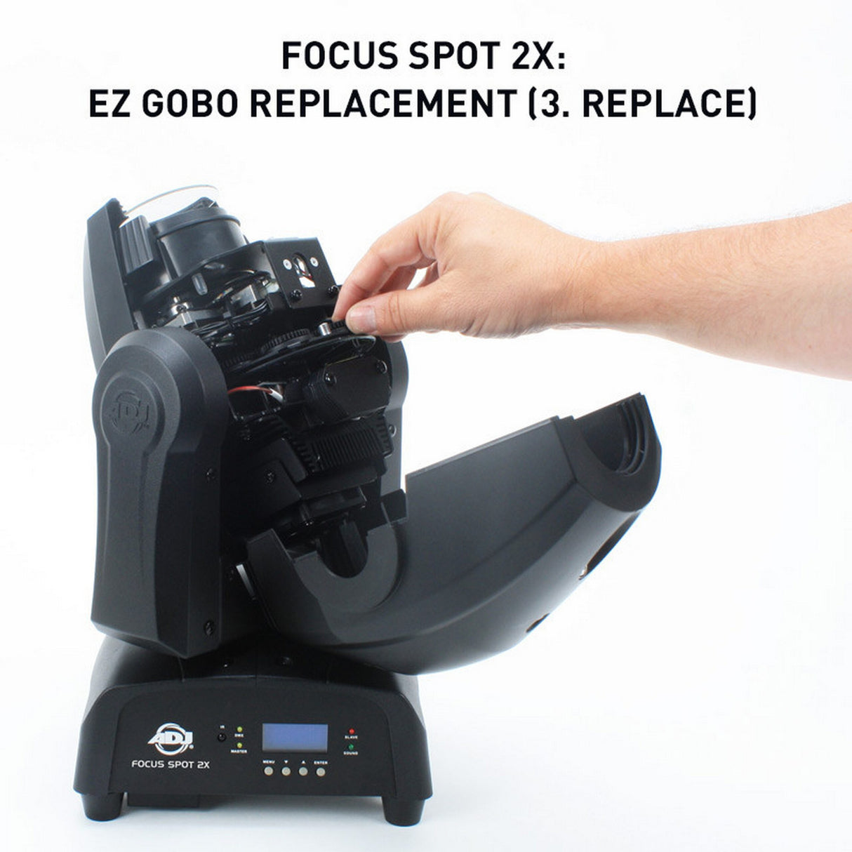 ADJ FOCUS SPOT 2X 100W UV LED Moving Head