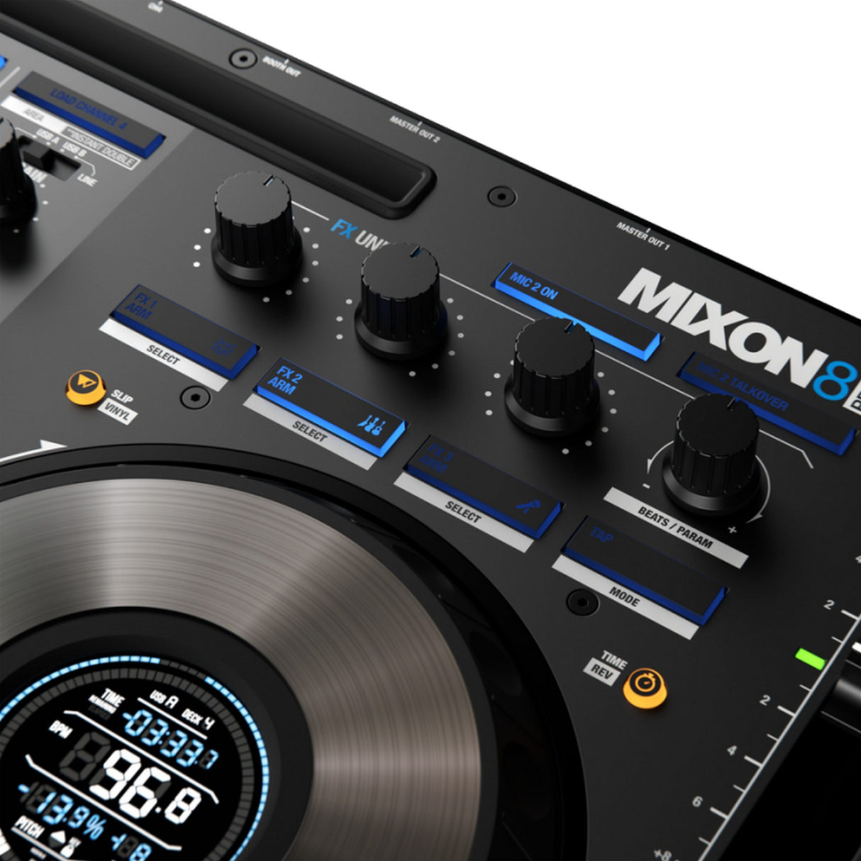 Reloop Mixon 8 Pro 4-Channel Professional Hybrid DJ Controller for Serato DJ Pro (Used)