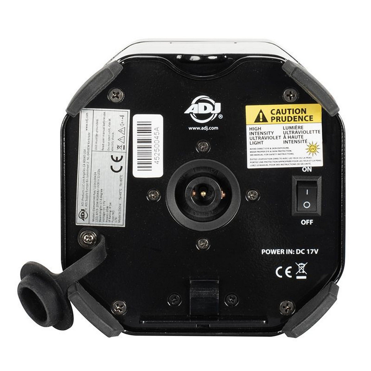 ADJ Element H6 Pak All-In-One RGBAW + UV LED PAR Pack Black