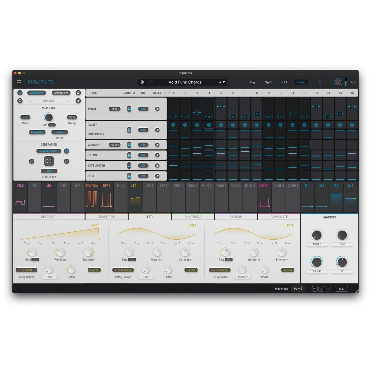 ARTURIA Pigments 6 Software Synthesizer