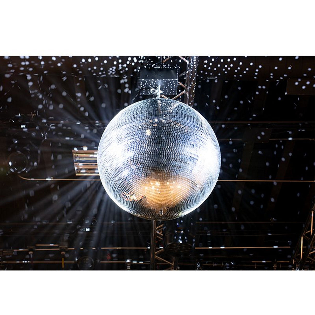 Eliminator Lighting EM30 30-Inch Mirror Ball with 2 Safety Hooks