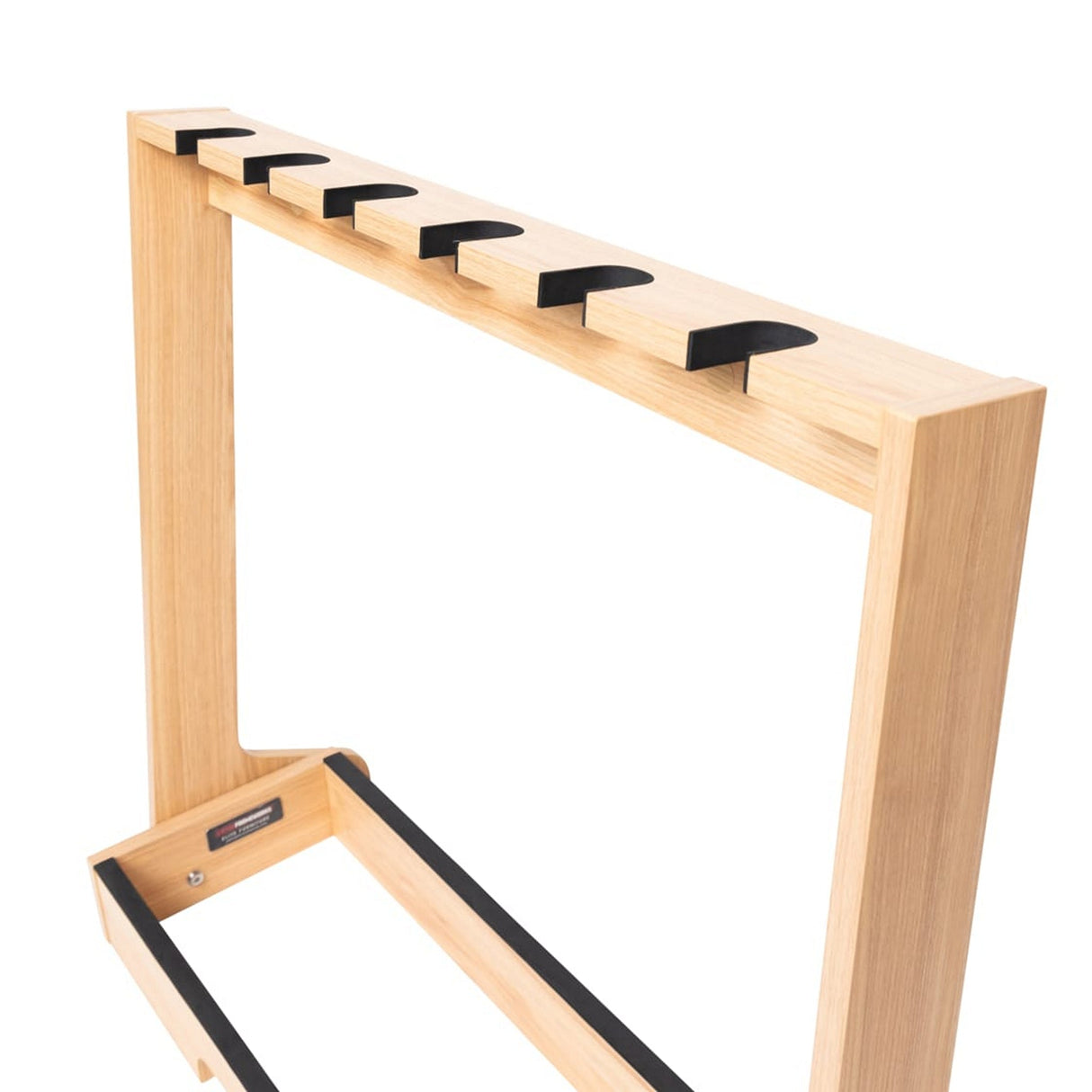 Gator GFW-GTR-WD6RK-MPL Frameworks Wooden Guitar Rack for 6 Guitars Maple - accessories