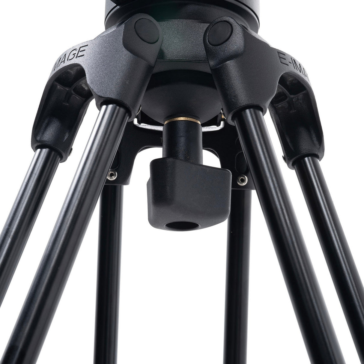 Ikan EG780A2D 2-Stage Aluminum Fluid Head Tripod Kit with Dolly and Adjustable Drag<