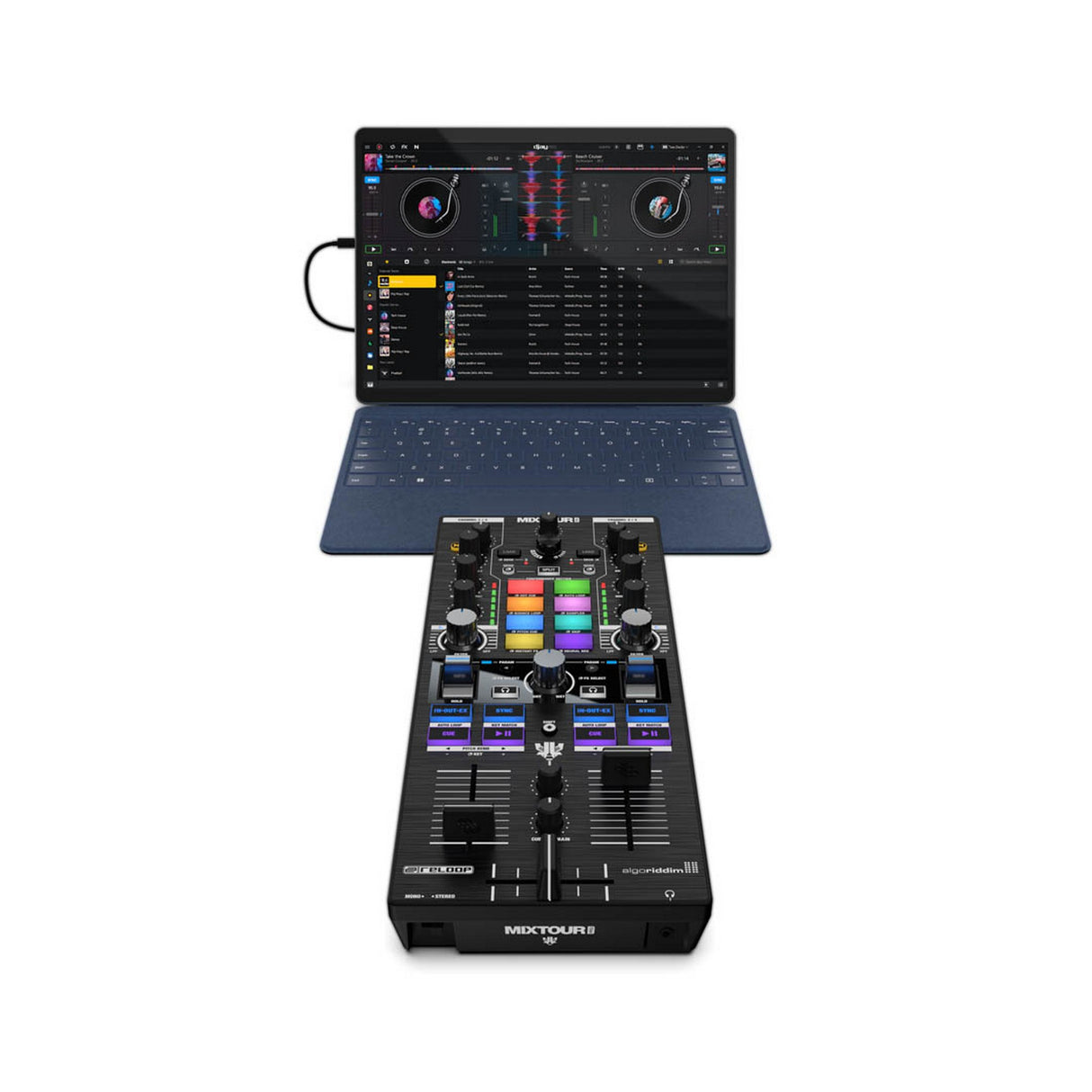Reloop Mixtour Pro 4-Deck All-In-One DJ Controller
