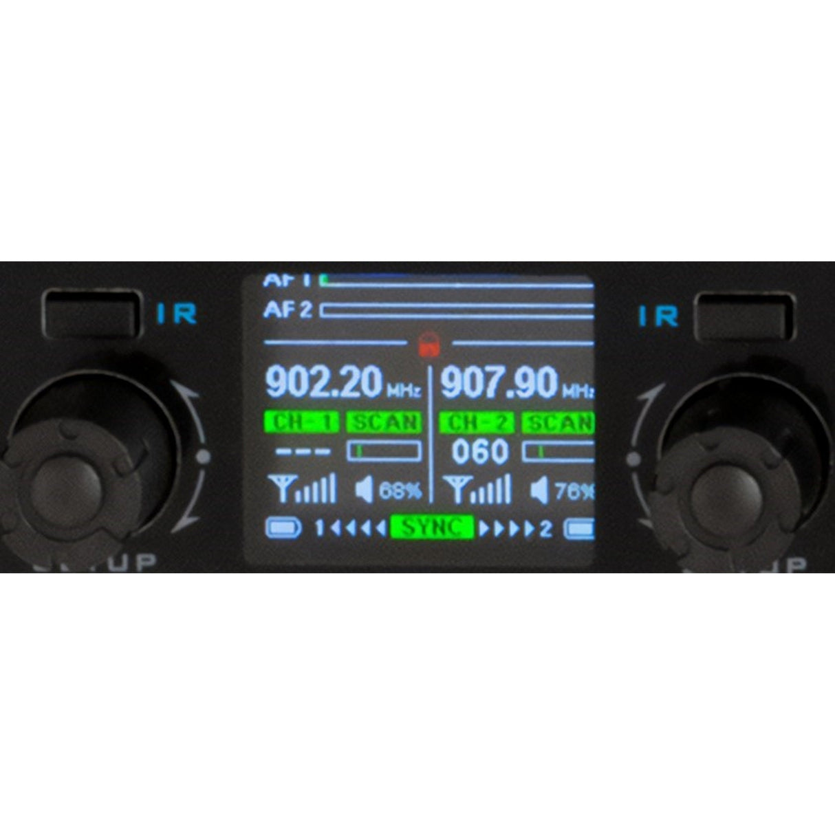 VocoPro SingerSongwriter Digital UHF PLL Wireless System 902.00MHz to 928.00 MHz