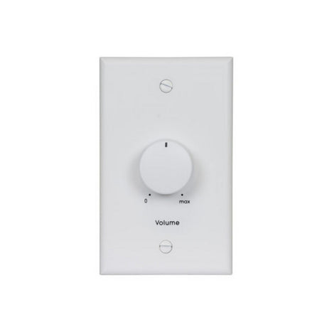 Lowell 10015LVC-SW 100 Watt Volume Control MONO Attenuator 1 Gang Wall Plate Standard White