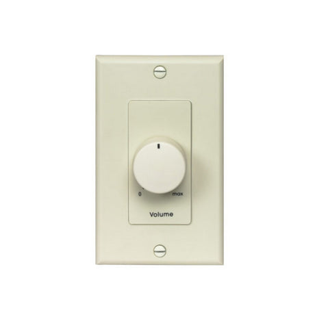 Lowell 100LVC-DA 100 Watt Volume Control MONO Attenuator 1 Gang Wall Plate Decorator Almond