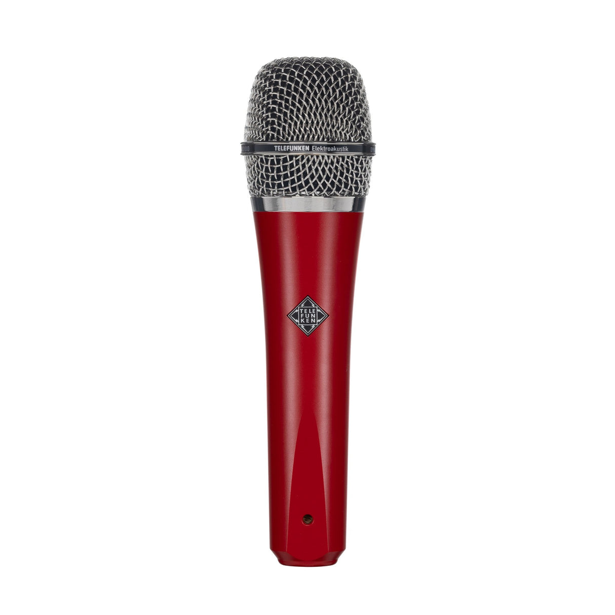 Telefunken M80 Supercardioid Handheld Dynamic Microphone Red with Chrome Grille