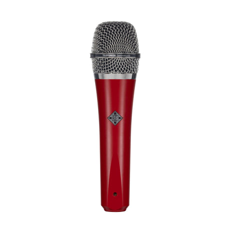 Telefunken M80 Supercardioid Handheld Dynamic Microphone Red with Chrome Grille