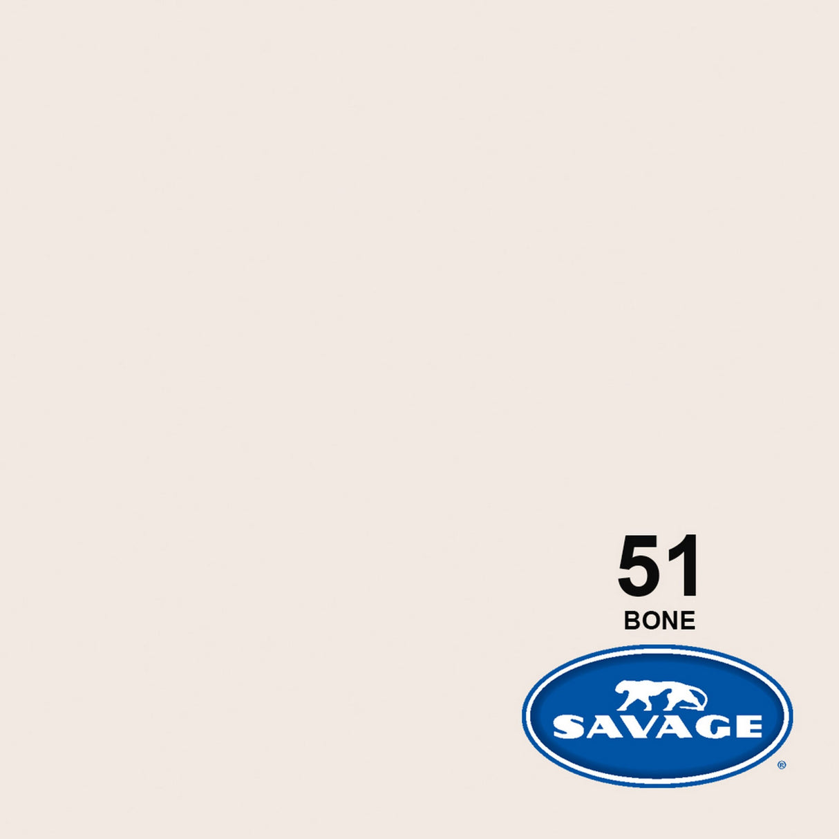 Savage 53-Inch x 12-Yards Widetone Seamless Background Paper Bone