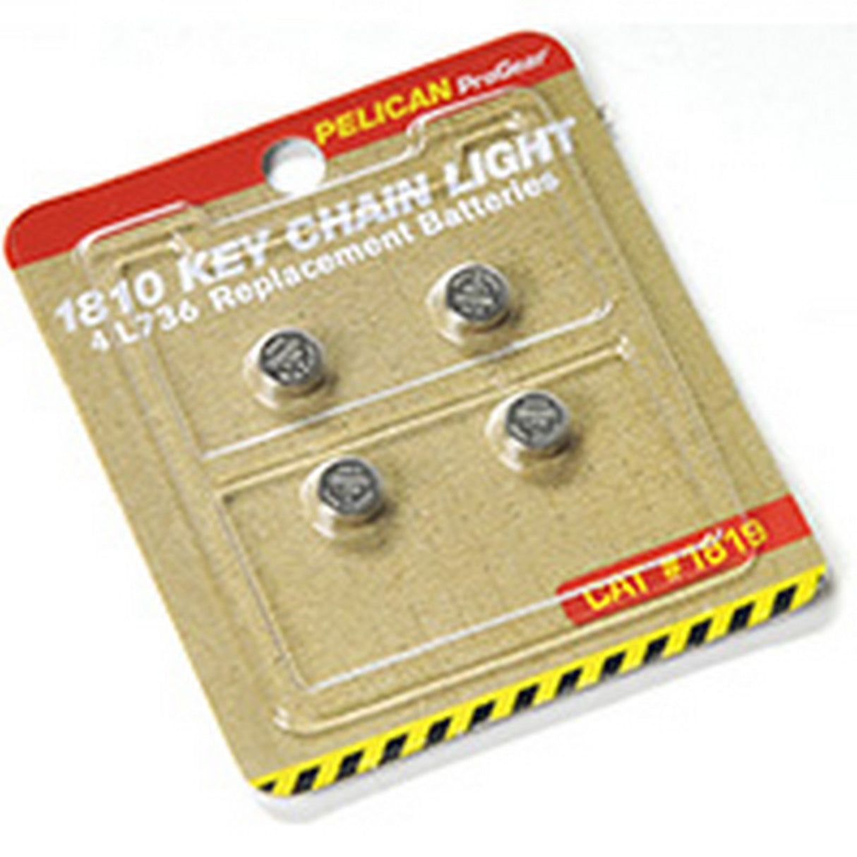 Pelican 1819 | 4 Pack Replacement Batteries for 1810 Flashlight