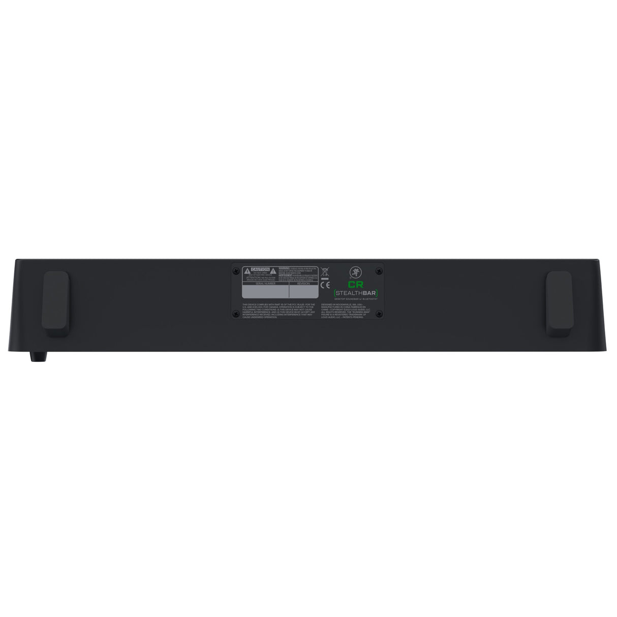 Mackie CR StealthBar Desktop PC Soundbar with Bluetooth