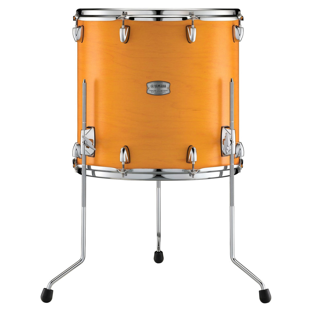Yamaha Tour Custom Acoustic Floor Tom - Butterscotch Satin / 14 x 13 inches