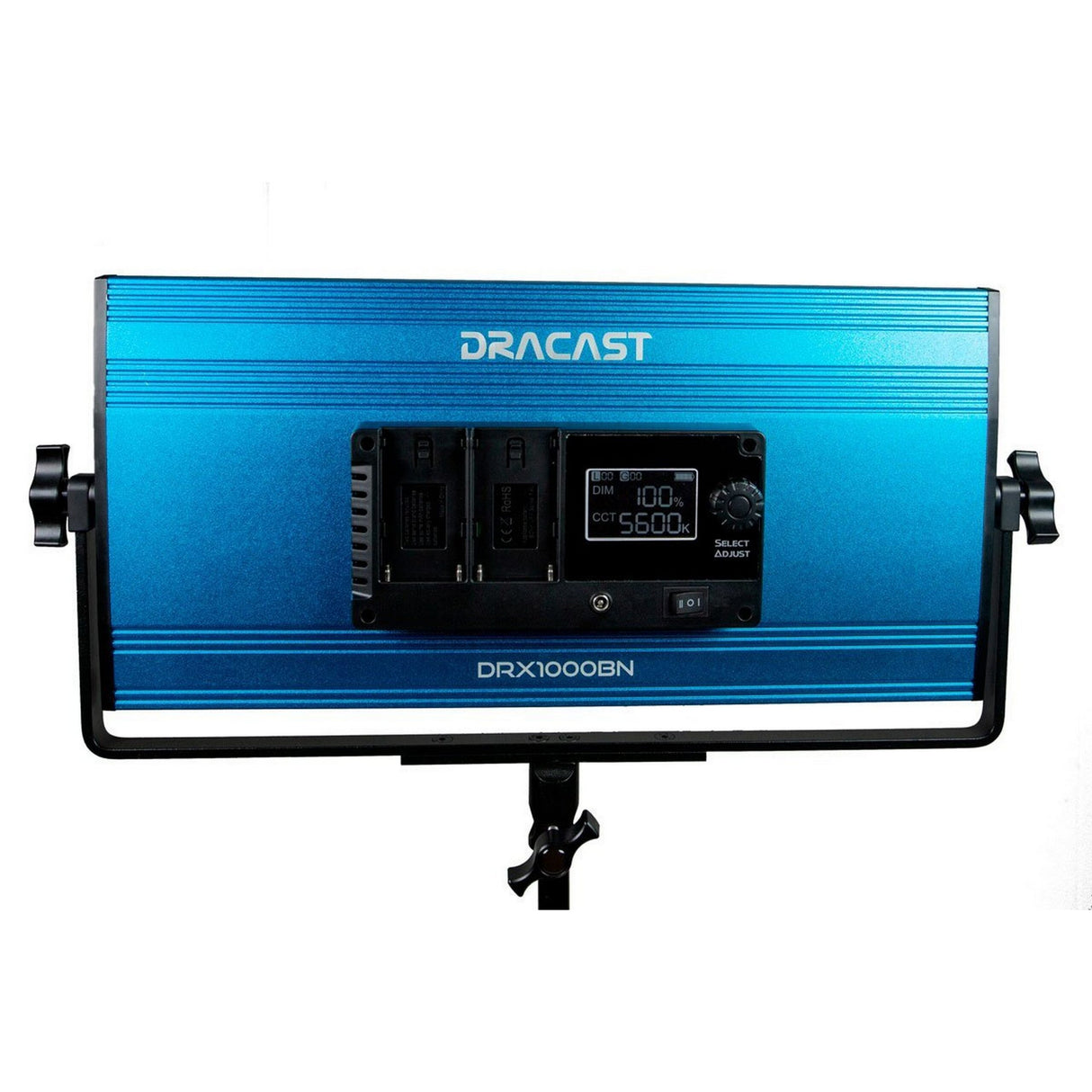 Dracast DRX1000BN LED1000 X Series Bi-Color LED Light with Dual NP-F Battery Plate