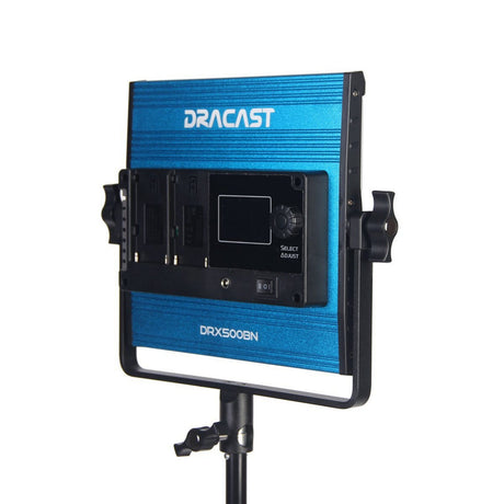 Dracast DRX500BN LED500 X Series Bi-Color LED Light with Dual NP-F Battery Plate