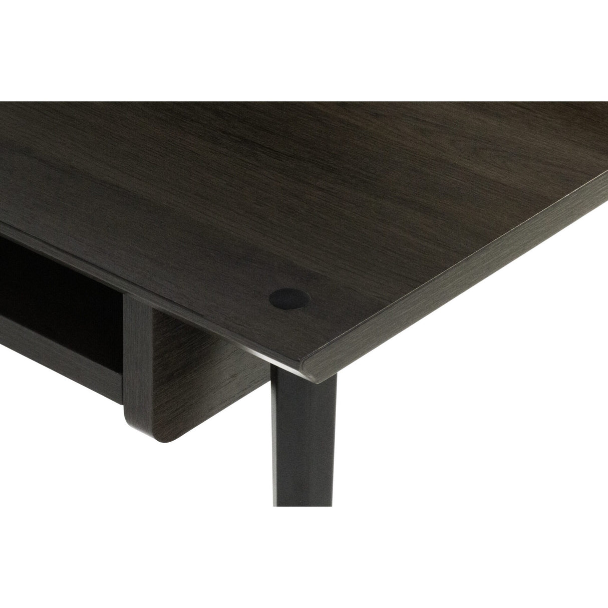 Gator GFW-ELITEDESK-BRN Elite Series Furniture Desk Walnut Brown Finish